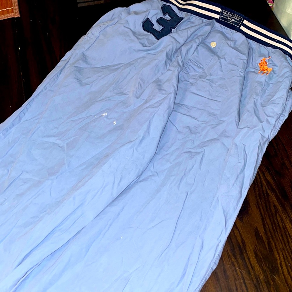 Polo Ralph Lauren Lounge Pajama pants used condition blue size Small Men’s